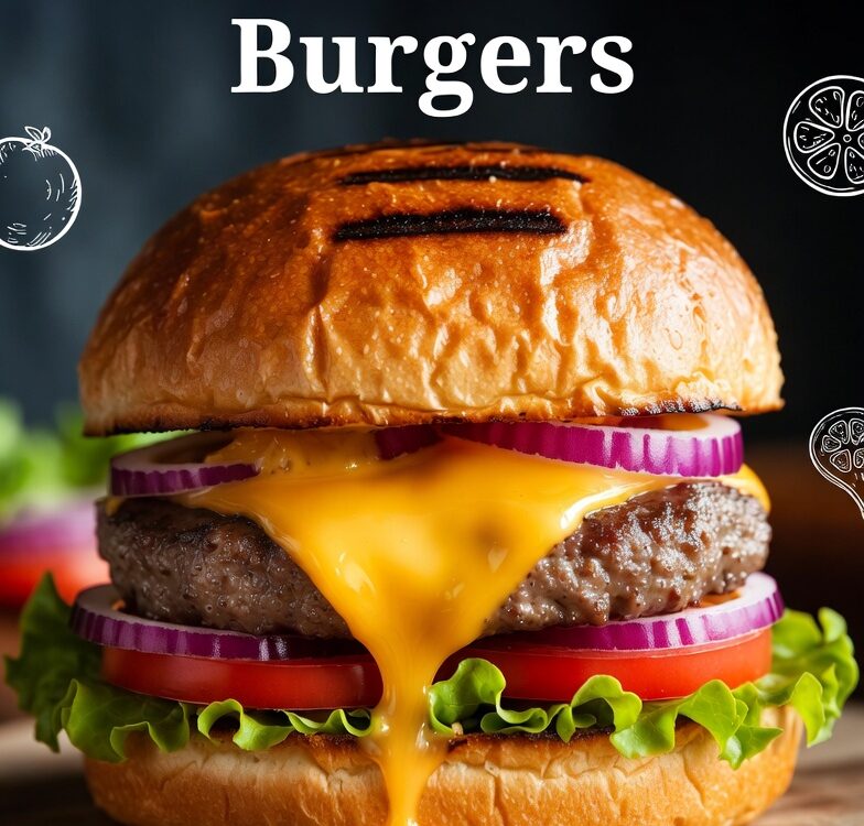 Cheese-Stuffed Burgers