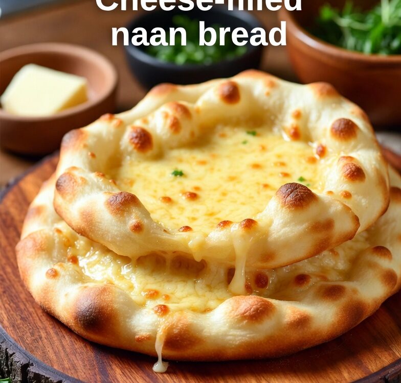 Cheese-Filled Naan Bread