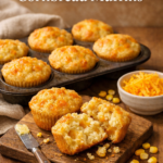 Cheddar cornbread muffins