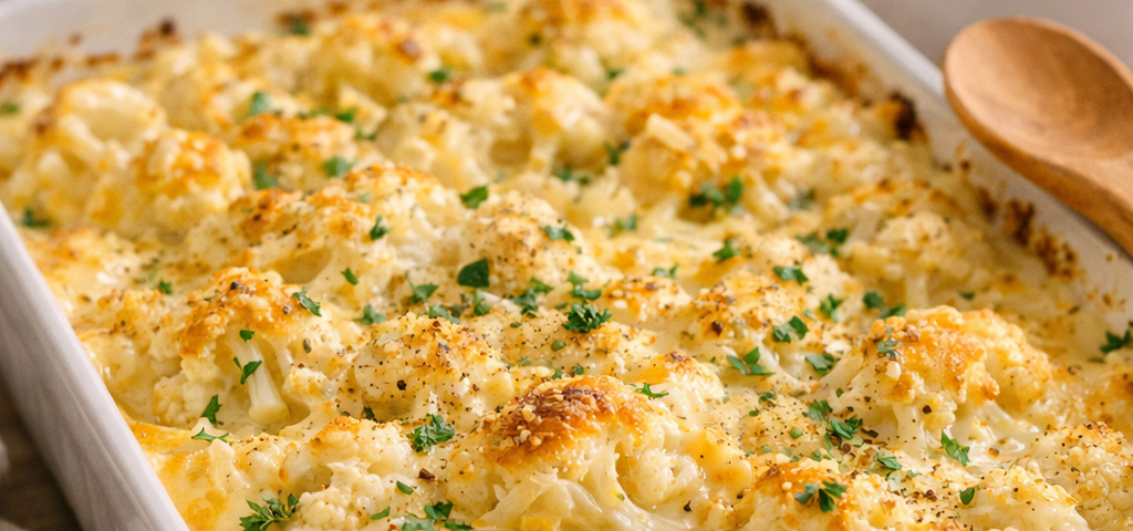 Cauliflower Cheese Bake