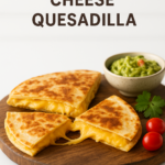 Plant-based cheese quesadilla