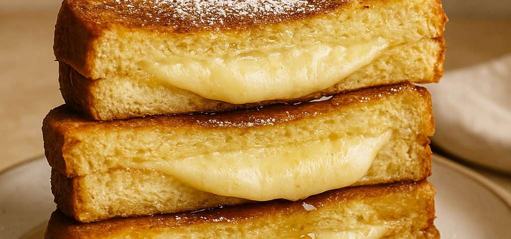 Cheese-stuffed French toast