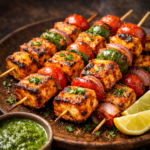 Grilled paneer tikka