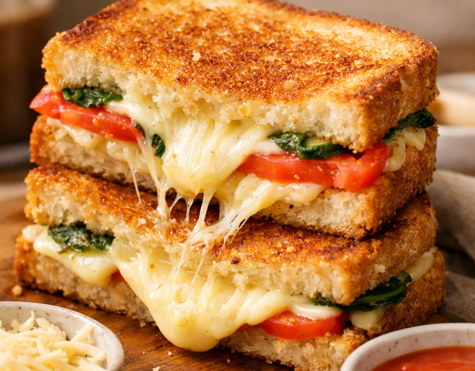 Vegan grilled cheese sandwich
