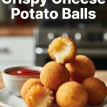 Crispy cheese potato balls