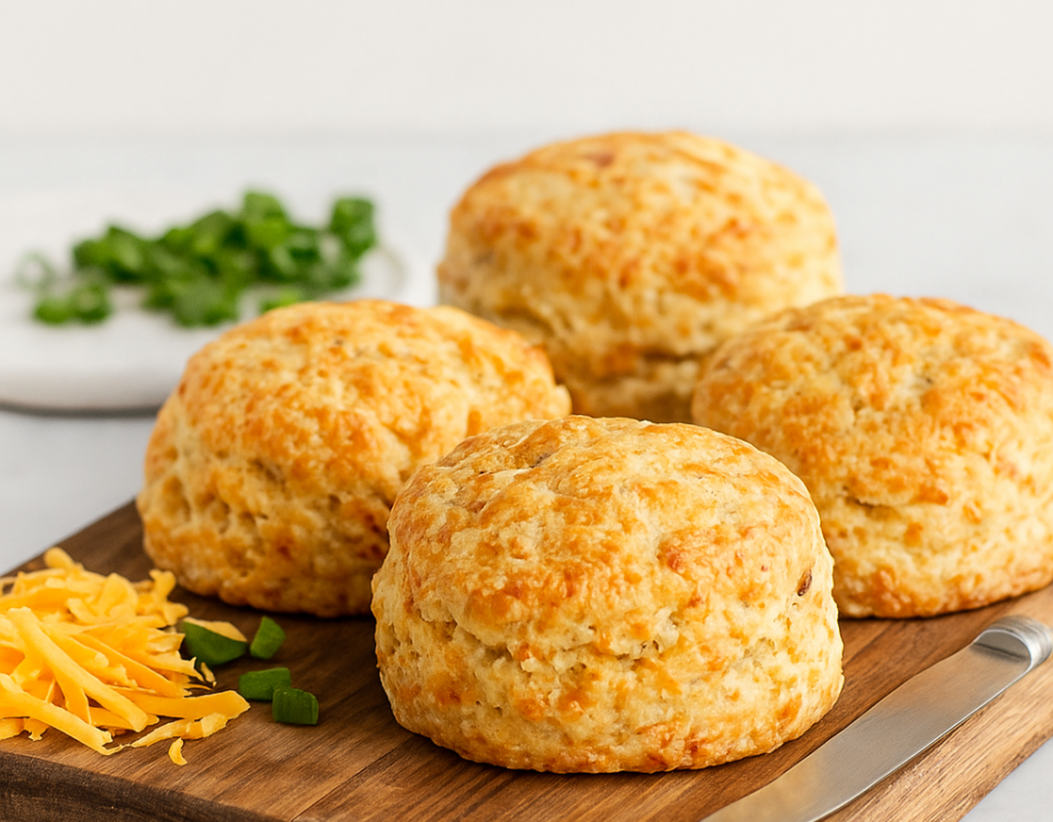 Cheese and onion scones